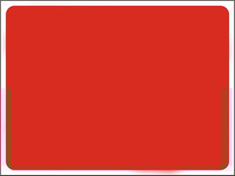 Picture of Temporary Traffic Signs - Blank - Add Your Own Text White on Red Large - Class 2 Ref BS873 - 1050 x 750Hmm - Reflective - 1mm Aluminium - [AS-ZT51-ALU]