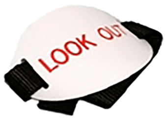 picture of Acrylic Arm Badge With FABRIC Strap - "Lookout" - [SR-RW19224]