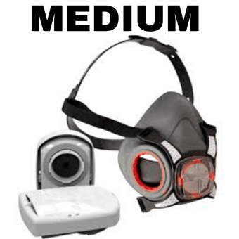 picture of JSP Force 8 Maximask With P3 RD PressToCheck Filters - Medium - [JS-BHT0A3-0L5-N00] - (LP)