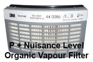 picture of 3M - Particulate and Nuisance Level Organic Vapour Filter for Use with 3M Versaflo Turbo Unit - [3M-TR-3802E]