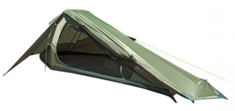 picture of Summit Pinnacle Green/Black Eiger Trekker Single Tent - [PI-571053]