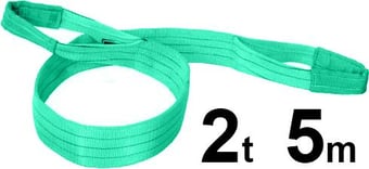 Picture of LashKing - Polyester Webbing Sling - 2t W.L.L - Length: 5mtr - EN11492-1:2000 - [GT-DWS2T5M]