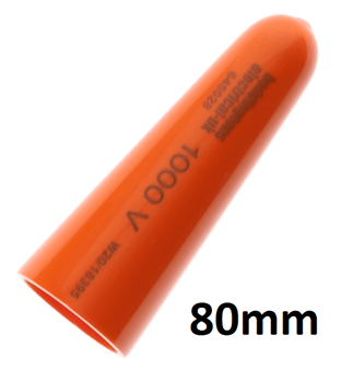 picture of Boddingtons Electrical Insulated Cable Push-On Shrouds 10mm x 80mm - [BD-645006]