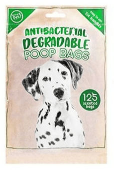 picture of World of Pets Antibacterial Degradable Dog Poop Bags 125 Pack - [PD-WP1080] - (DISC-W)