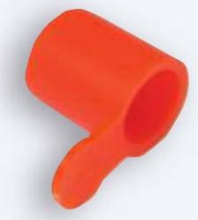 Picture of Orange Firecheif Tamper Indicators - Pack of 50 - For Use with Firecheif Pin FCP - Available in More Colours - [HS-FCI/ORANGE]