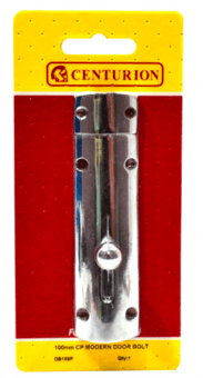 Picture of Centurion CP Modern Door Bolt - 100mm - [CI-DB168P]