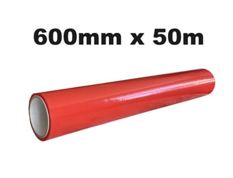 picture of Multi Surface Protection Film - Red - 600mm x 50m - [OS-60/008/040]