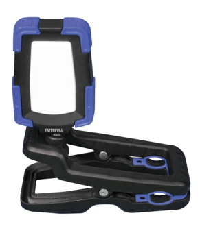 picture of Faithfull FPPCLIP10R Rechargeable Clip Light - 10W - [TB-FPPCLIP10R]