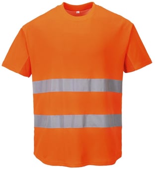 Picture of Portwest Hi-Vis Orange Mesh T-Shirt - PW-C394ORR