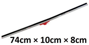 picture of ZipWall - FoamRail Span Mini Adjustable Tapeless Seal - From 68cm To 122cm - [ZP-SPNM]