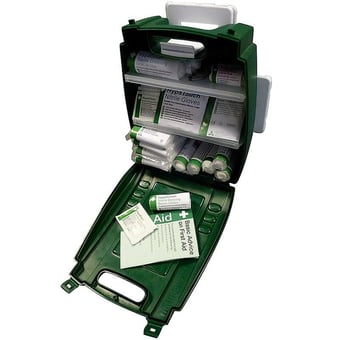 picture of Evolution Plus 1-10 Person Statutory First Aid Kit - With Shelves & Wall Bracket - [SA-K10TEV]