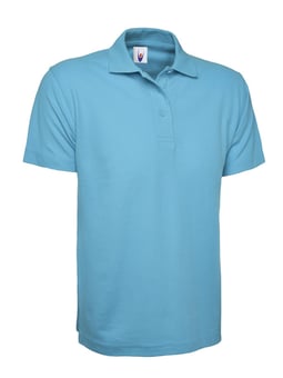 Picture of Uneek Classic Poloshirt - Sky Blue - UN-UC101-SBL