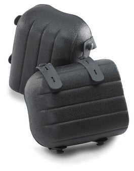 picture of Beeswift PU Adjustable Knee Pads - Black - [BE-BBKP01]