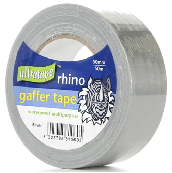 picture of Ultratape Silver Cloth Tape - 50mm x 50m - [ULT-00435050SIRH]