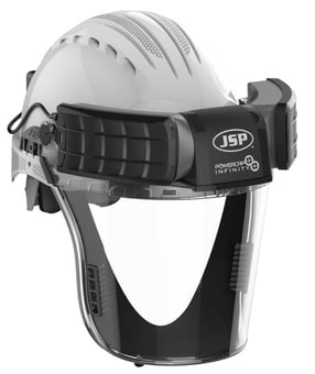 picture of JSP - Powercap Infinity Powered Respirator - Complete Unit - White - [JS-CEA646-000-100]