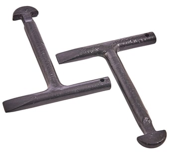 picture of Amtech 2 Piece T-handle Manhole Key Set - [DK-C3185]