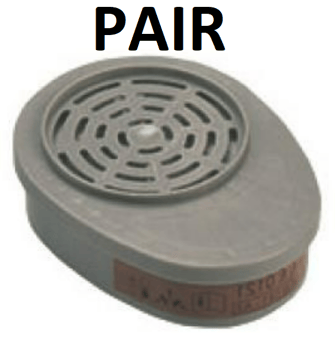 picture of MSA - Advantage 201 A2 - Gas Filter Cartridges - A2 - Pair - [MS-430371]