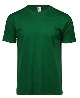 picture of Tee Jays Men's Organic Power Tee - Forest Green - BT-TJ1100-FGRN