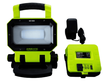 picture of UniLite - Rechargeable Powerful LED Work Light with Powerbank - 5500 Lumen - [UL-SLR-5500]