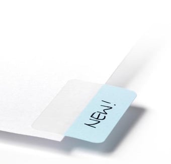 Picture of Durable - Self-Adhesive Quick Tab - Assorted - Pack of 10 - [DL-840500]