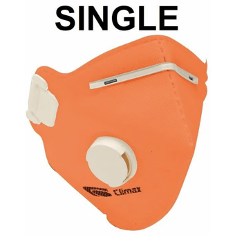 picture of Climax 1720 FFP2 NR Orange Disposable Mask - Single - [CL-1720-NARANJA-C12]