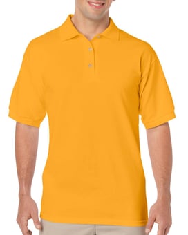 picture of Gildan Gold Yellow DryBlend® Adult Jersey Polo - BT-8800-GLD