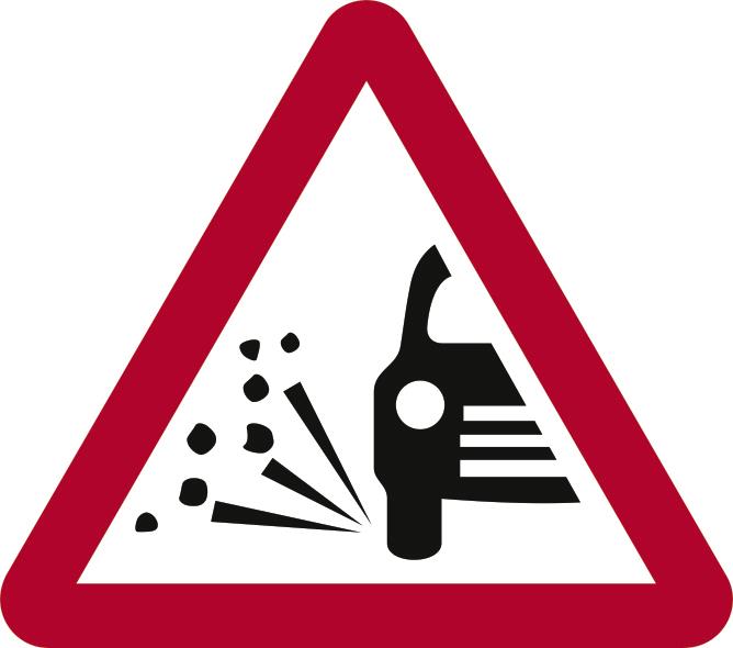 picture of Spectrum 600mm Tri. Temporary Sign – Loose Gravel – [SCXO-CI-13135-1]