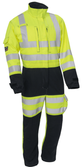 Picture of ProGARM 6458 Linesman Arc Coverall - Navy/Yellow - Tall Leg - PG-6458-TL - (LP)