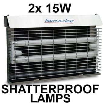picture of Insect-a-clear Fly-Check Shatter Resistant Lamps - [BP-FGC3SS]