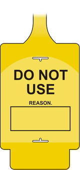 Picture of AssetTag Flex - Do not use 2- Yellow - Pack of 10 - [CI-TGF0510Y]