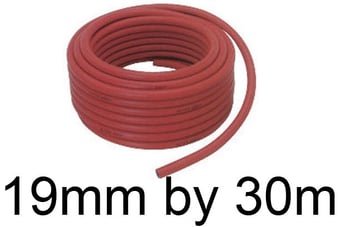picture of Red Fire Hose - 19mm Diameter by 30m Length - EN694 Approved -  [HS-FH19/30] - (LP)