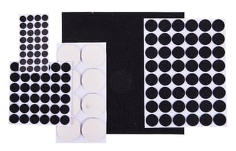 picture of Amtech 125 Self-adhesive Floor Protector Pads - [DK-S5325]