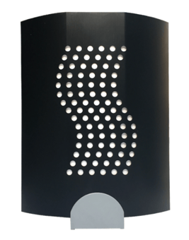 picture of Insect-a-clear Fly-Shield Solo 2 in Black With a Shatter Resistant Lamp - [BP-FGS2SB]