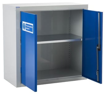 picture of QMP PPE Cupboard - 1 Shelf - 900H x 900W x 460D mm - [QM-CB9090462BXX]