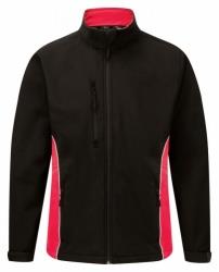 picture of Silverstone Black/Red Polyester Fleece - 300gm - ON-3180-30-BLK/RED