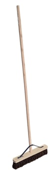 picture of ProSolve Stiff Bassine Broom 18 Inch C/W 5' Wooden Handle - [PV-PVBRO18B5B]