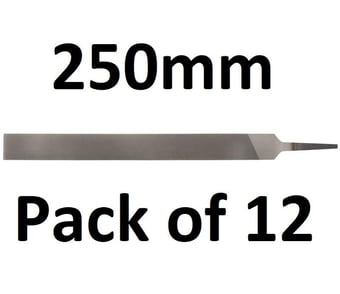 picture of Draper - Smooth Cut Hand File - 250mm - Pack of 12 - [DO-60214]