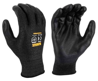 picture of DEWALT DPG800 EU Touchscreen HPPE Cut C Gloves - Pair - Size L - [RN-DPG800L]