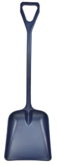 picture of One Piece Polypropylene D Grip - Blue Plastic Shovel - HM-H-75-BL 