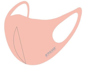 Picture of Pulsar AirGill Reusable Anti Covid-19 Face Mask - MEDIUM - Blush Pink - [PR-SDM3-BSH-M] - (DISC-W)