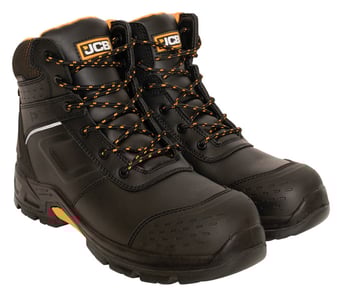 picture of JCB Workwear Fastrac Boots S7S HRO FO SC CI SR - Black - BE-FASTRAC4000