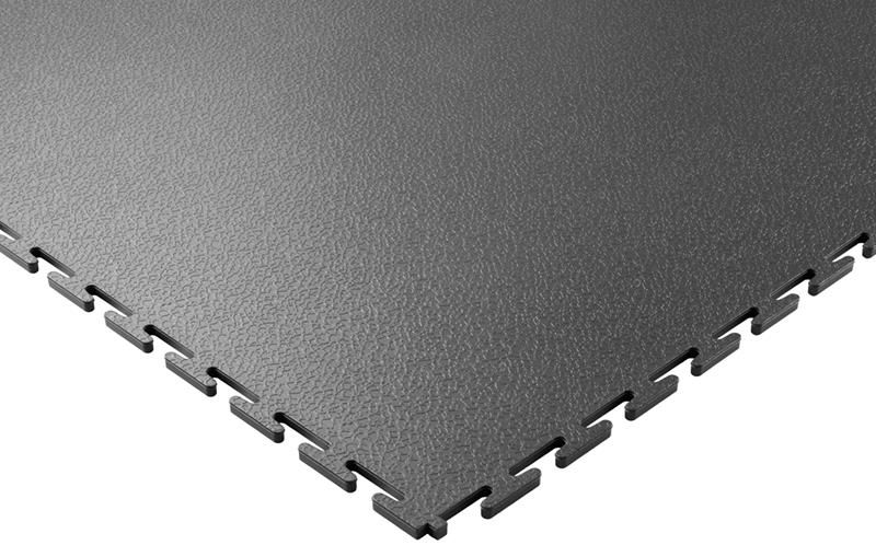 picture of PVC Link-Tile Anti-Slip Mat - Grey - 500mm x 500mm - [WWM-11200-05005007-GRNA]