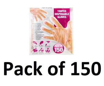 picture of Prima Resealable Disposable Gloves - Pack of 150 - [PD-23269C]