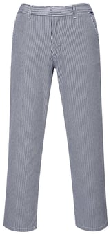 picture of Portwest Barnet Chefs Trousers - Checked Pattern - PW-C075CHR