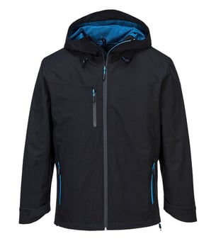 Picture of Portwest - Waterproof Shell Jacket - Black - PW-S600BKR