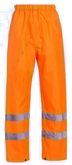 picture of Blackrock Hi-Vis Waterproof Over Trousers - Orange - RDO-80203