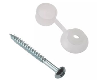 Picture of Corrugated Roofing Screw - Round Head - Pozi ZP - 5mm x 50mm - Supplied as Bag of 10 - [TRSL-TB-FORCRSCM]