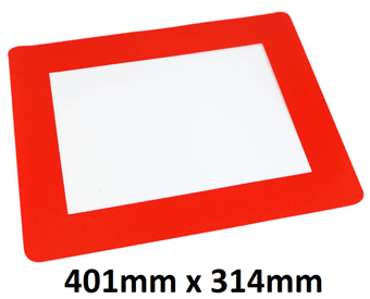 picture of Heskins ColorCover Self-Adhesive Custom Signs Red - 401mm x 314mm - [HE-H6907R-401]