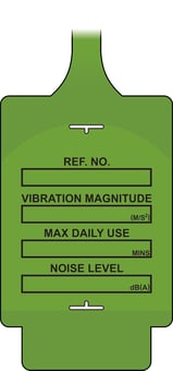 Picture of AssetTag Flex - Vibration Control (Pk 50 Green) - [SCXO-CI-TGF0350G]