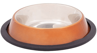 picture of Smart Choice Copper Stainless Steel Anti-Skid Pet Bowl 180ml - [PD-SC1362]